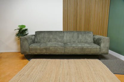 Refurbished 3,5-zits Zitmaxx Velvet Groen