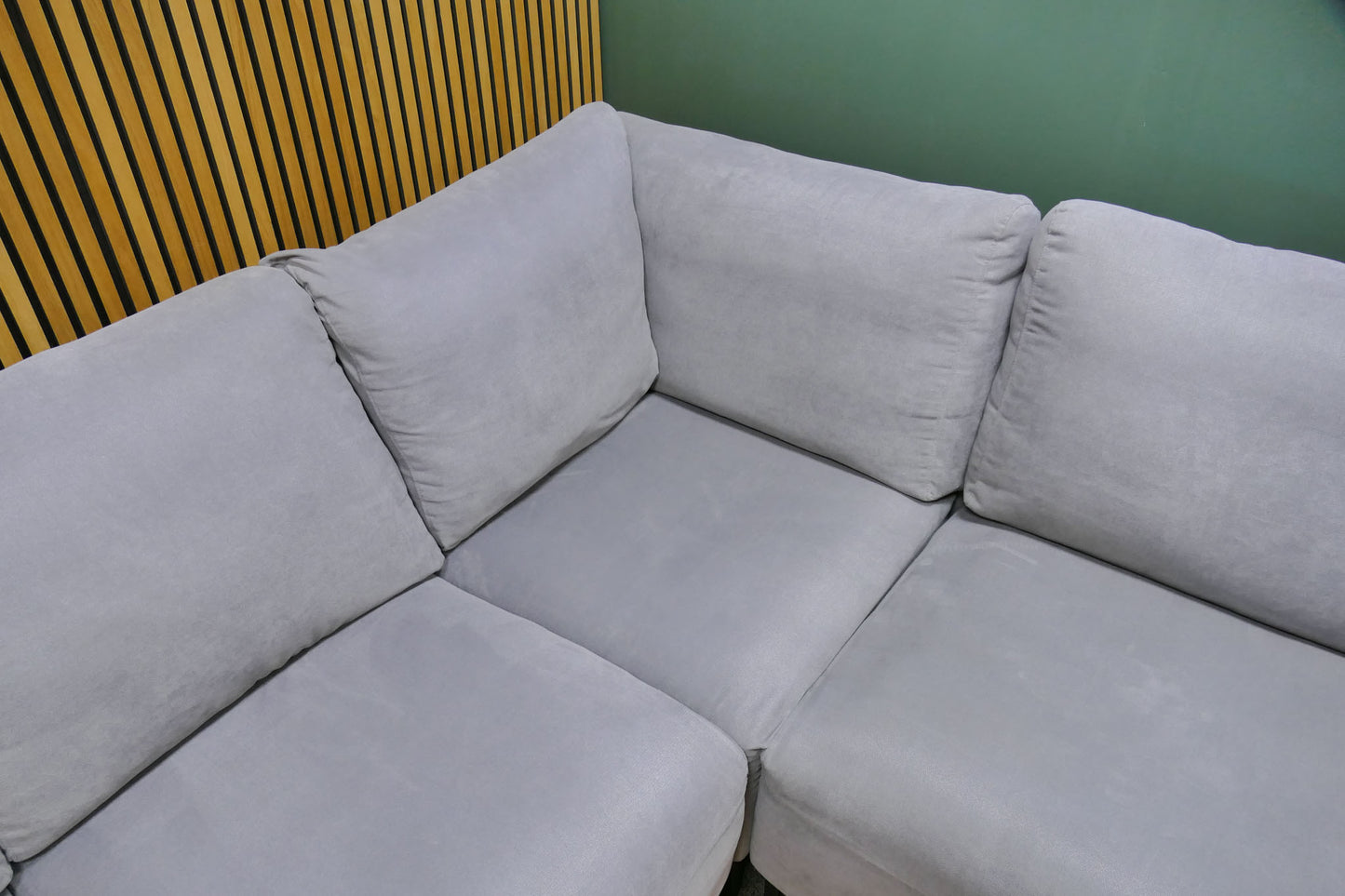 Refurbished U-bank Lounge Haco Grijs