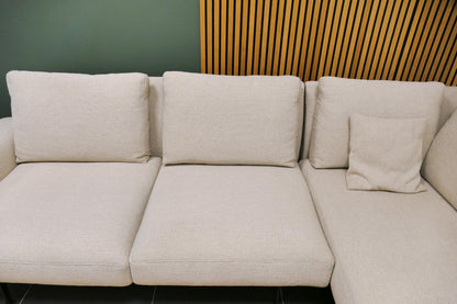 Refurbished Hoekbank Beige Passe Partout Zico