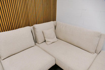 Refurbished Hoekbank Beige Passe Partout Zico