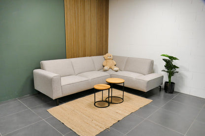 Refurbished Hoekbank Loods 5 Lot Beige