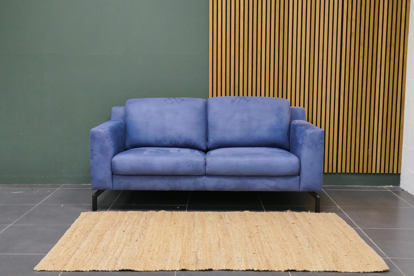 Refurbished 2-zits Montel Montelex Marine Blauw