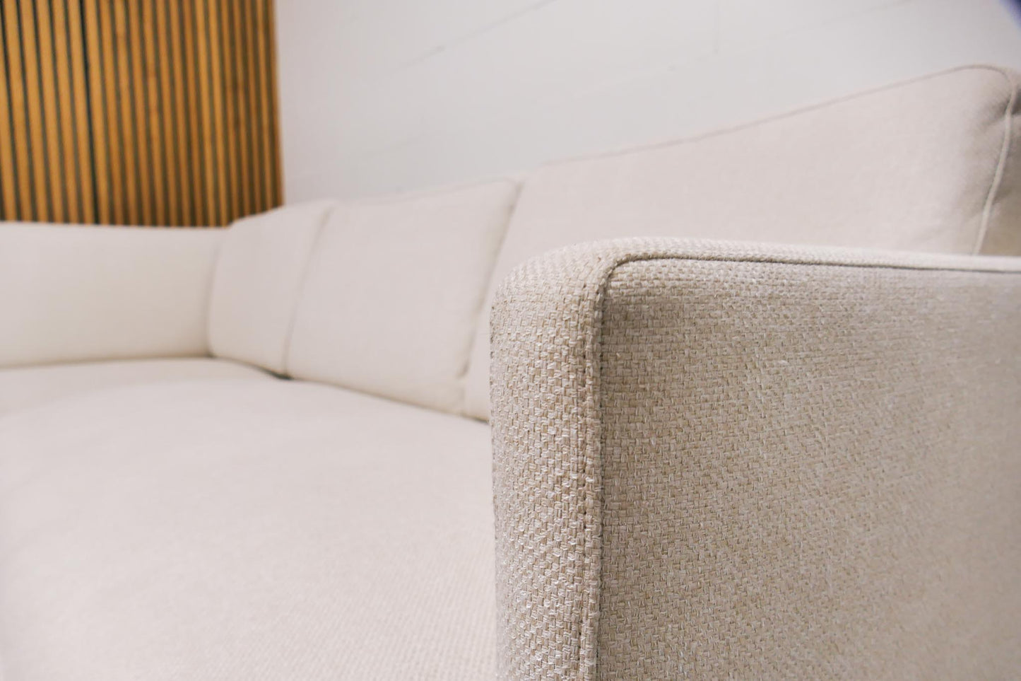 Refurbished Beige Hoekbank Westwing Fluente