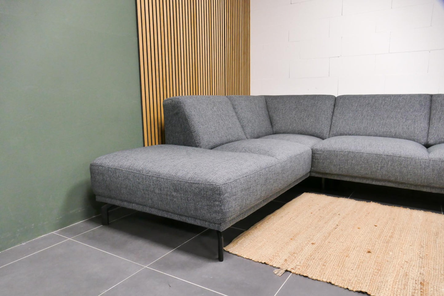 Refurbished Montel Hoekbank Viano Antraciet