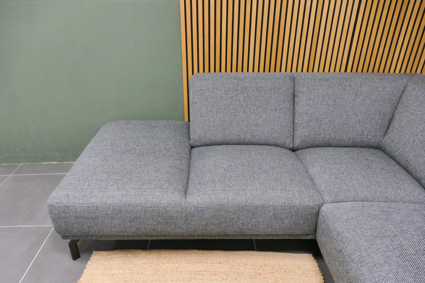 Refurbished Montel Hoekbank Viano Antraciet