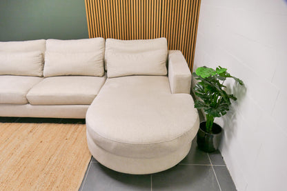 Refurbished Goossens Lounge Bank Beige