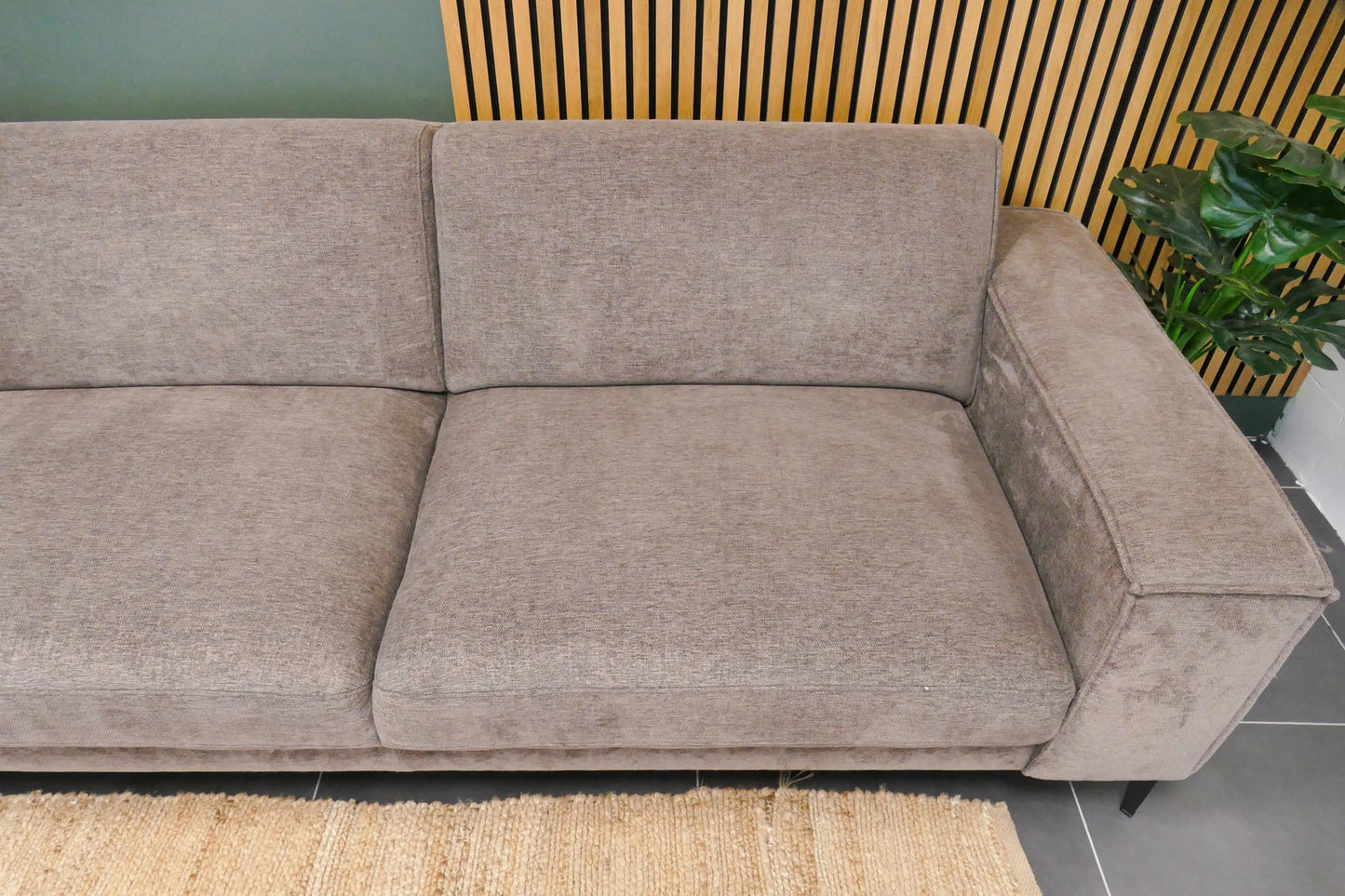 Refurbished 3 zits bank Ko'ex Taupe