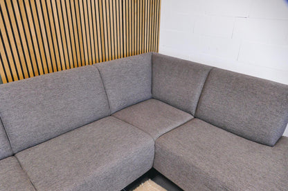 Refurbished Hoekbank Antraciet Taupe