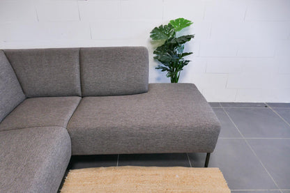 Refurbished Hoekbank Antraciet Taupe