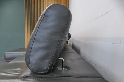 Refurbished InHouse Lounge Bank Antraciet Leder