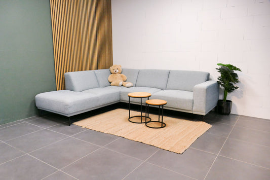 Refurbished Montel Hoekbank Viano Mintgroen