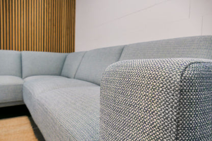 Refurbished Montel Hoekbank Viano Mintgroen