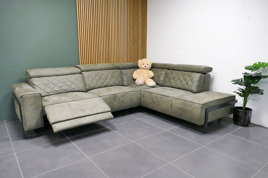 Refurbished Henders & Hazel Hoekbank Busan Groen