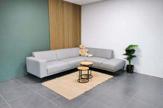 Refurbished Troubadour Hoekbank Greige