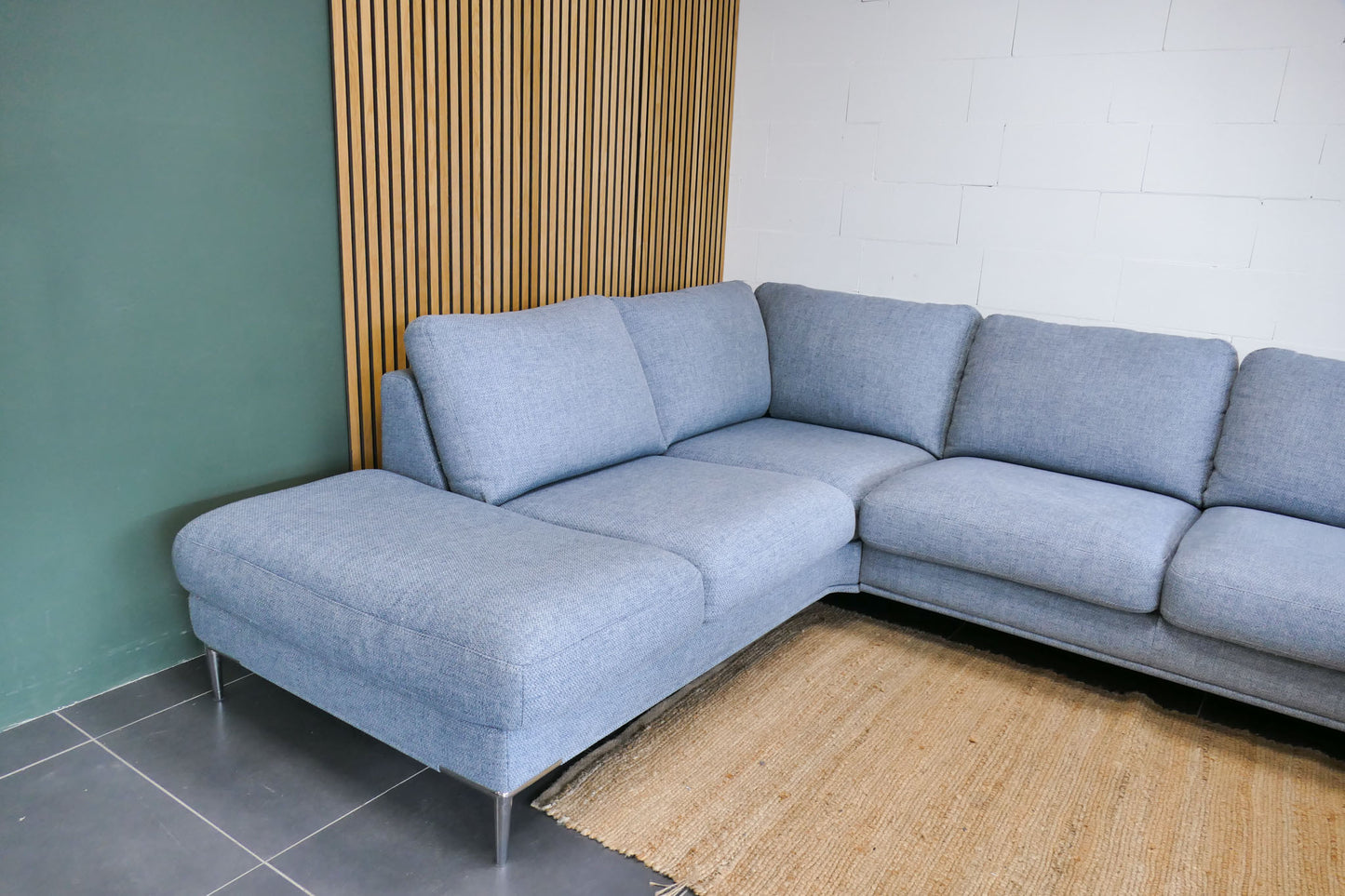 Refurbished U-Bank InHouse Omera Blauw Grijs