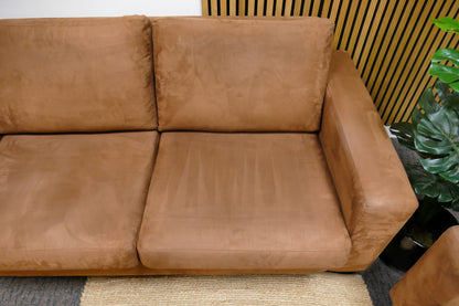 Refurbished Set 2-zits banken Roestbruin