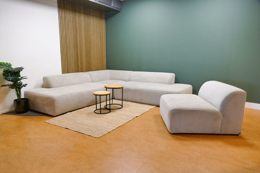 Refurbished 4x6 Sofa Beige Modulair