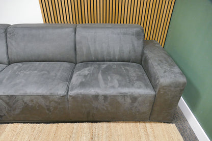 Refurbished Chaise Longue Pronto Microvezel Antraciet