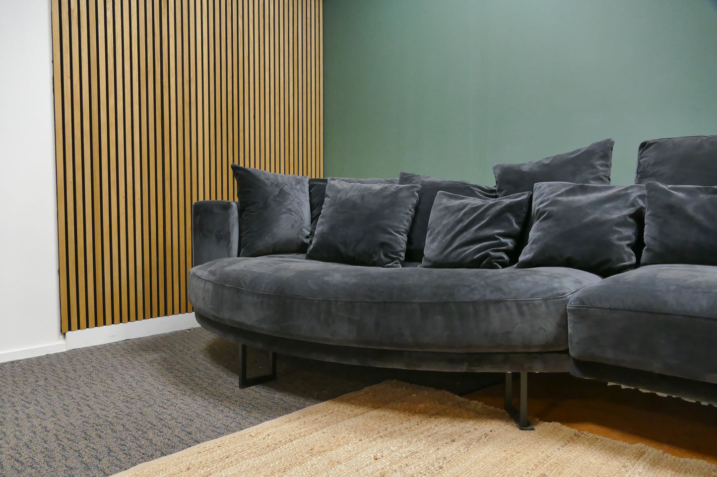 Refurbished Zitmaxx Dordoni Loungebank Velvet
