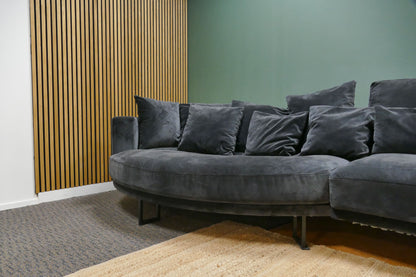 Refurbished Zitmaxx Dordoni Loungebank Velvet