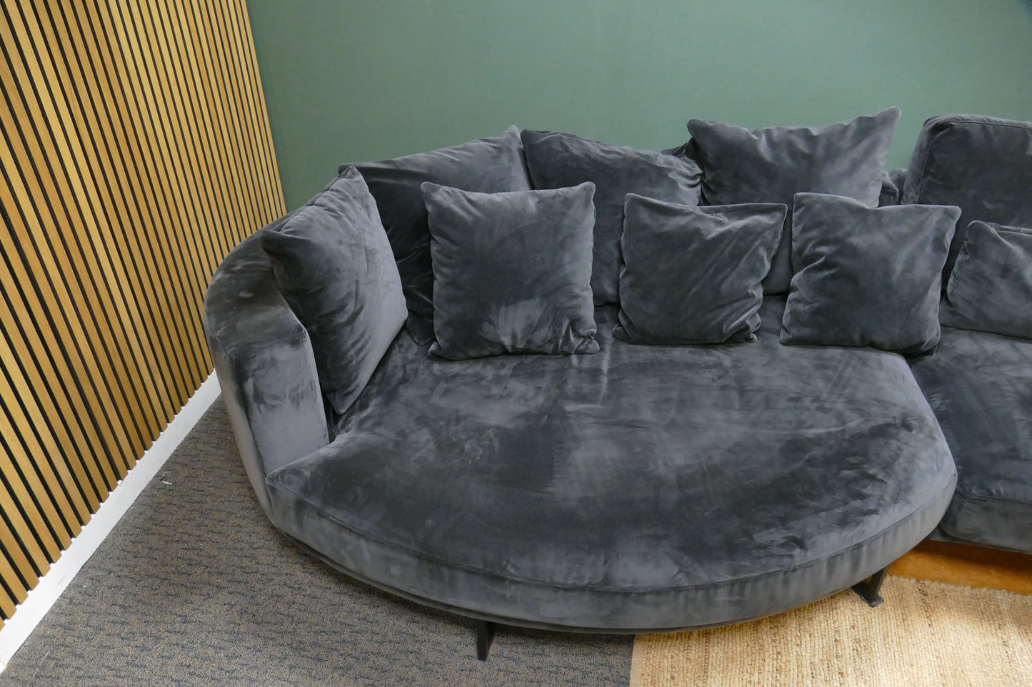 Refurbished Zitmaxx Dordoni Loungebank Velvet