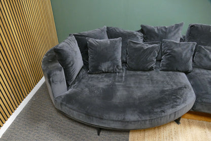 Refurbished Zitmaxx Dordoni Loungebank Velvet