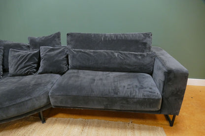 Refurbished Zitmaxx Dordoni Loungebank Velvet
