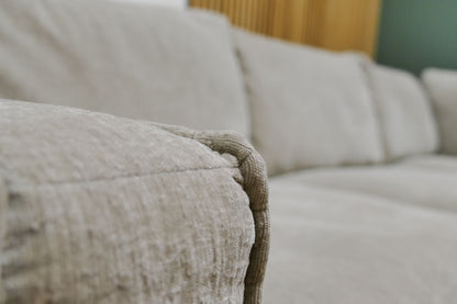 Refurbished Hoekbank Goossens Beige