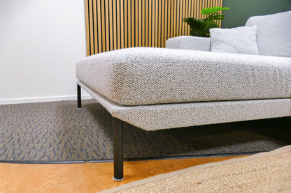 Refurbished Chaise Longue Passe Partout Lichtgrijs