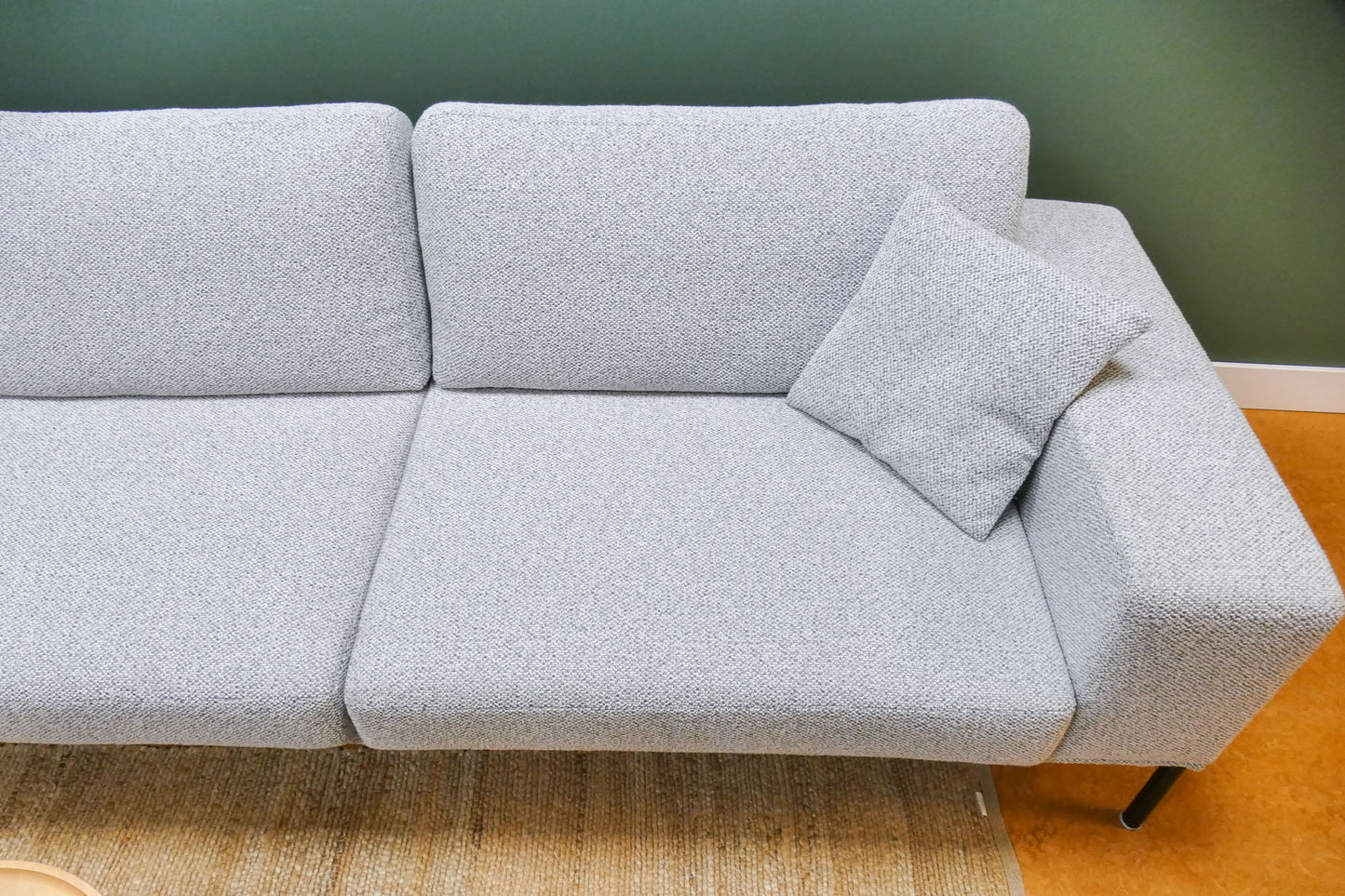 Refurbished Chaise Longue Passe Partout Lichtgrijs