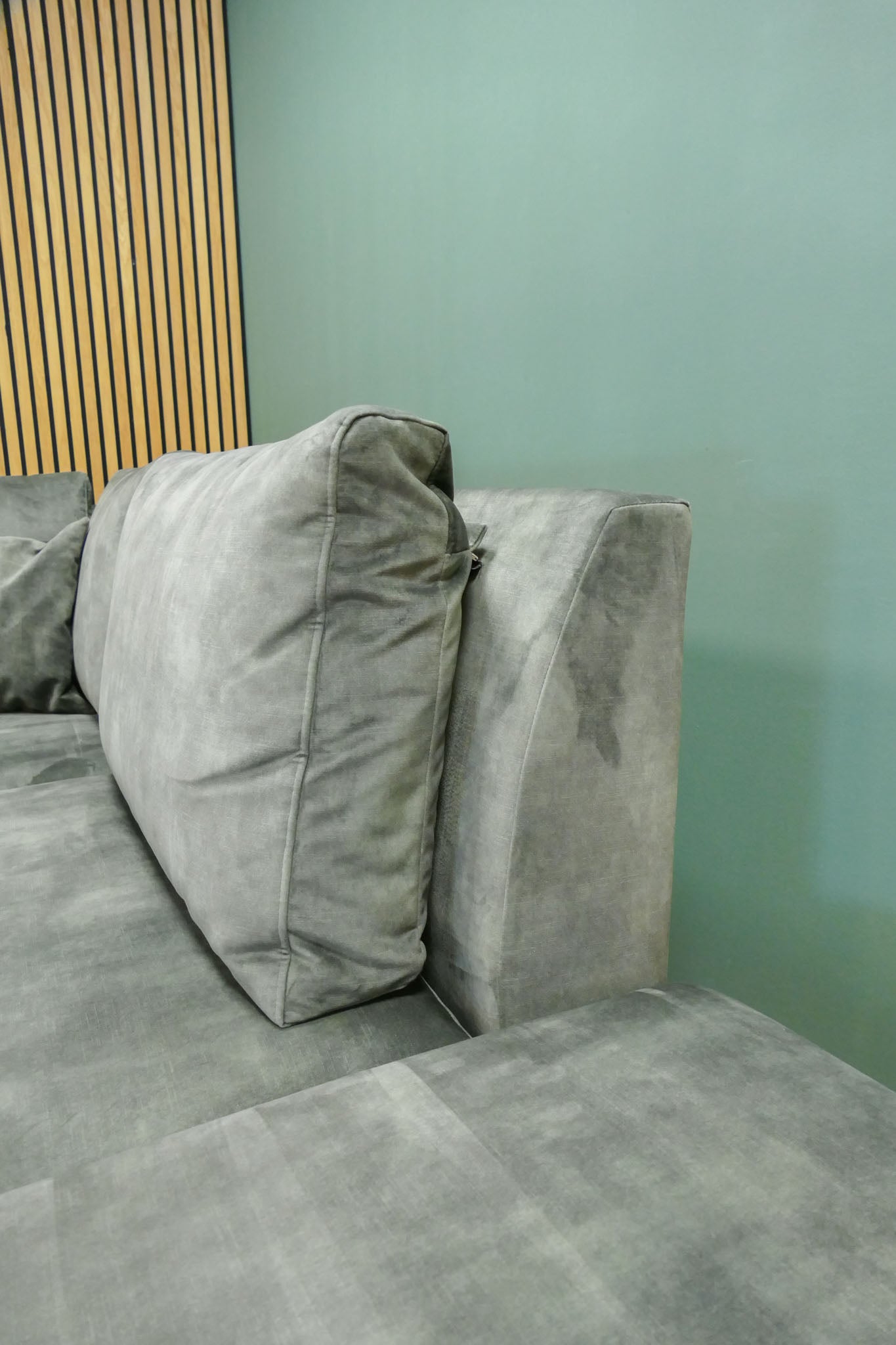 Refurbished Passe Partout Zico + Hocker Velvet Groen