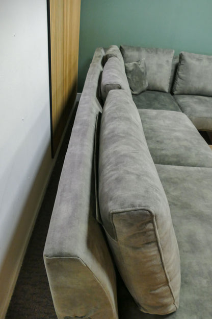 Refurbished Passe Partout Zico + Hocker Velvet Groen