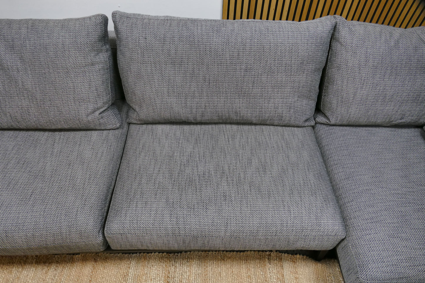 Refurbished Hoekbank Topform Antraciet Gemêleerd