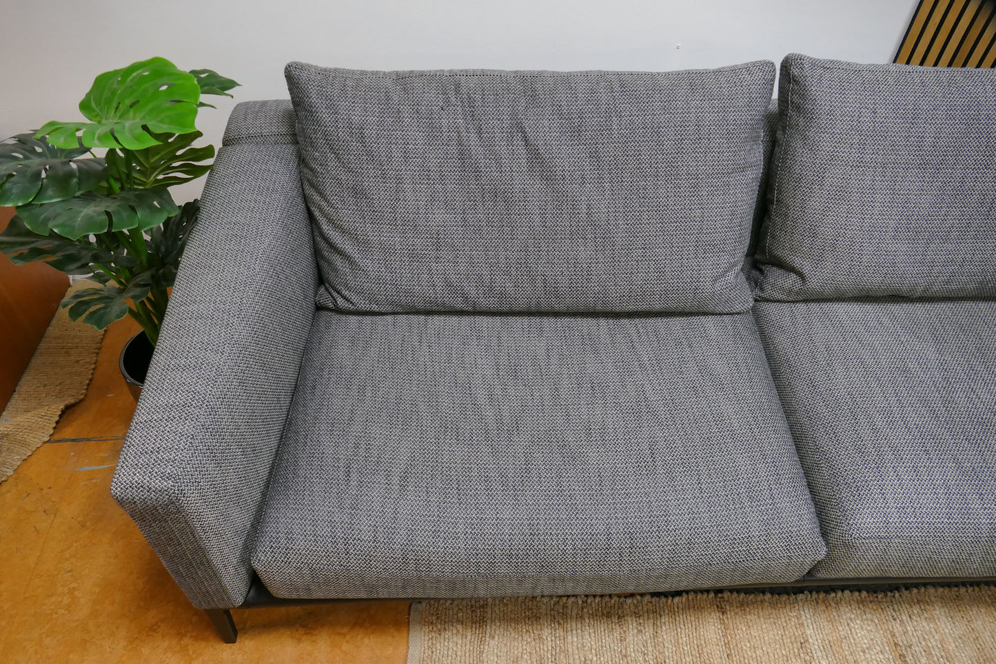 Refurbished Hoekbank Topform Antraciet Gemêleerd