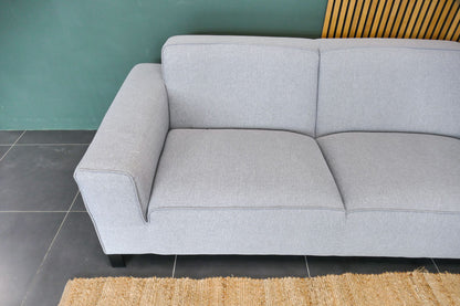 Refurbished Loods 5 Hoekbank Lot lichtgrijs