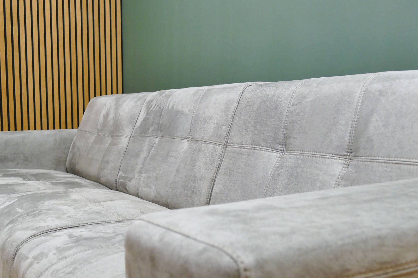 Refurbished InHouse Chaise Longue Microvezel Grijs