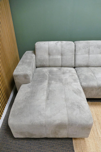 Refurbished InHouse Chaise Longue Microvezel Grijs