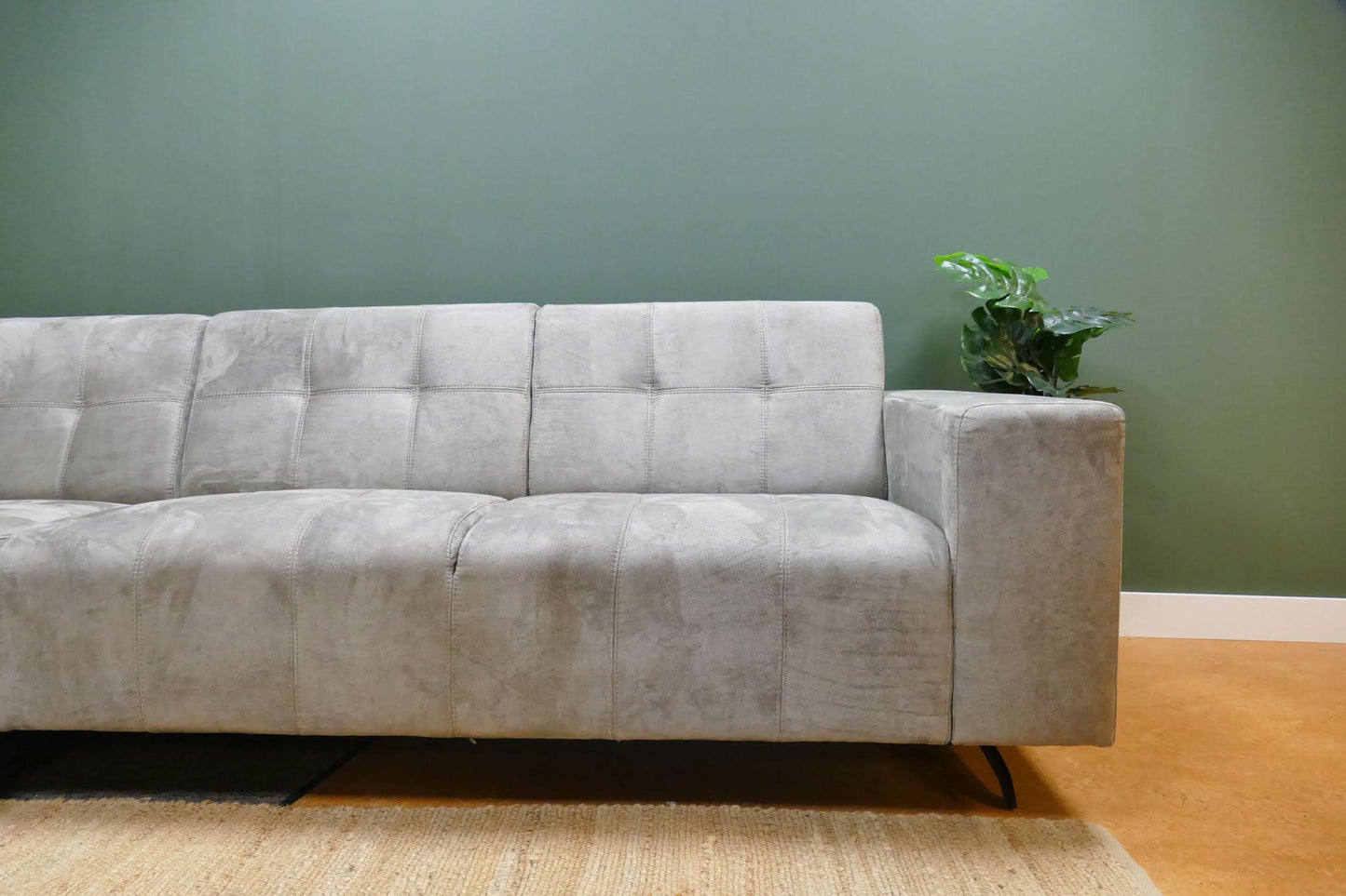 Refurbished InHouse Chaise Longue Microvezel Grijs