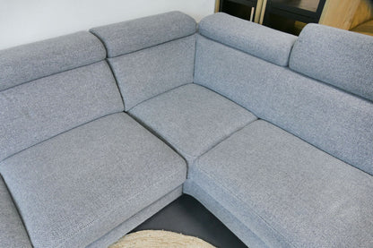 Refurbished Montel Hoekbank Chicago Lichtgrijs