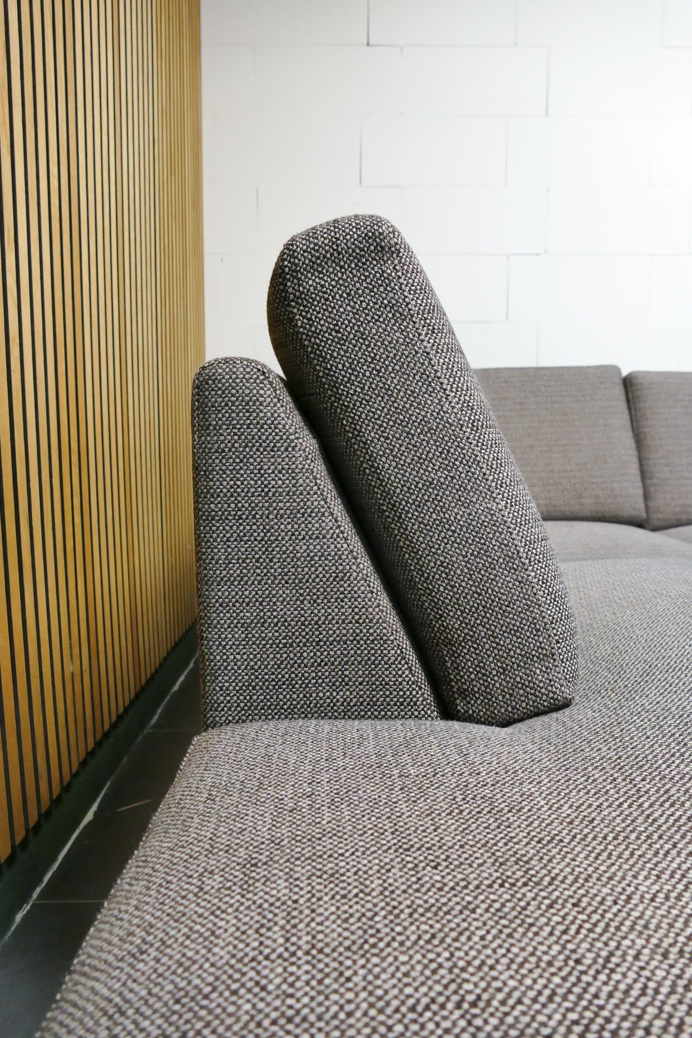 Refurbished Hoekbank Profijtmeubel grijs