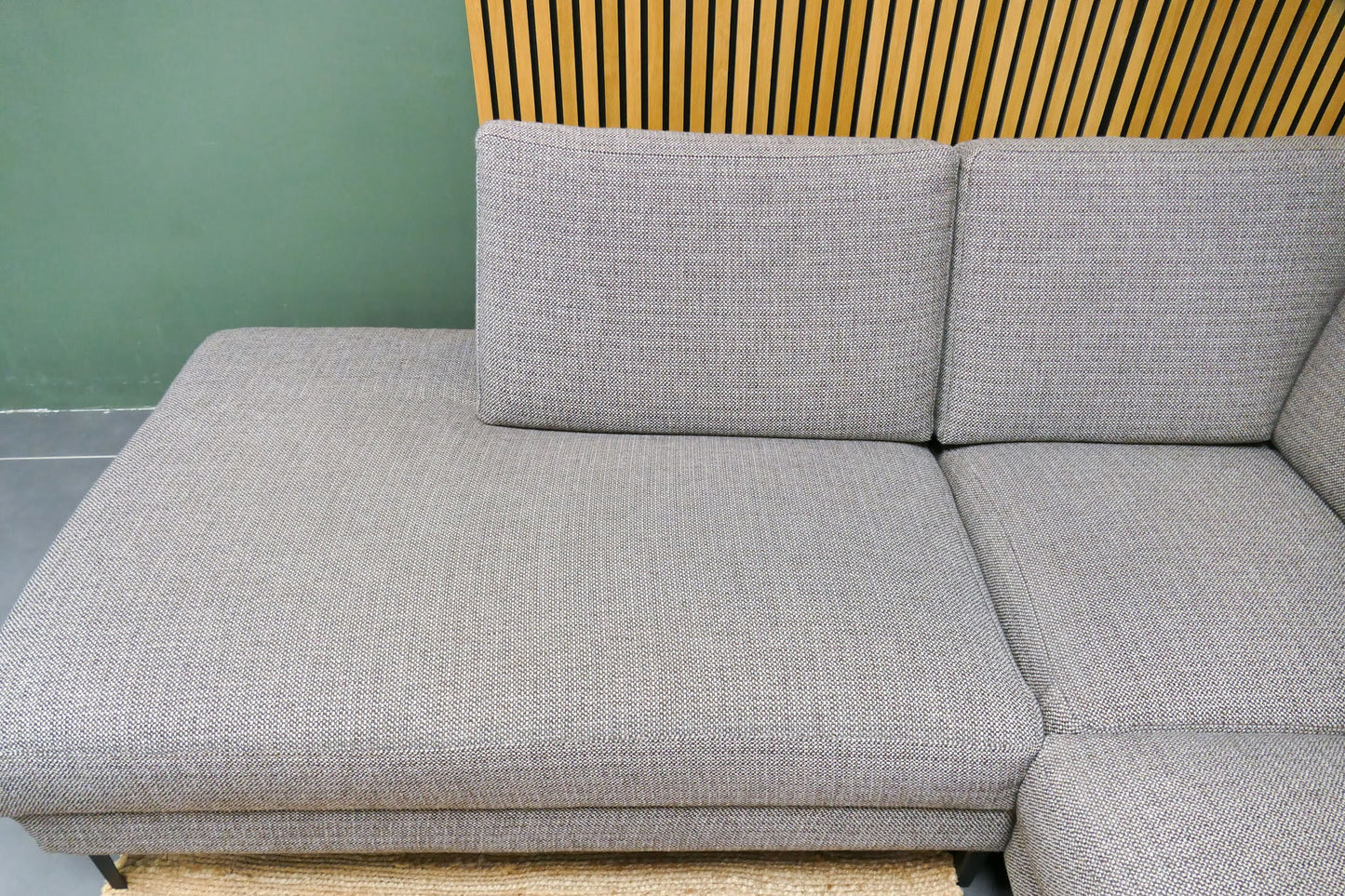 Refurbished Hoekbank Profijtmeubel grijs