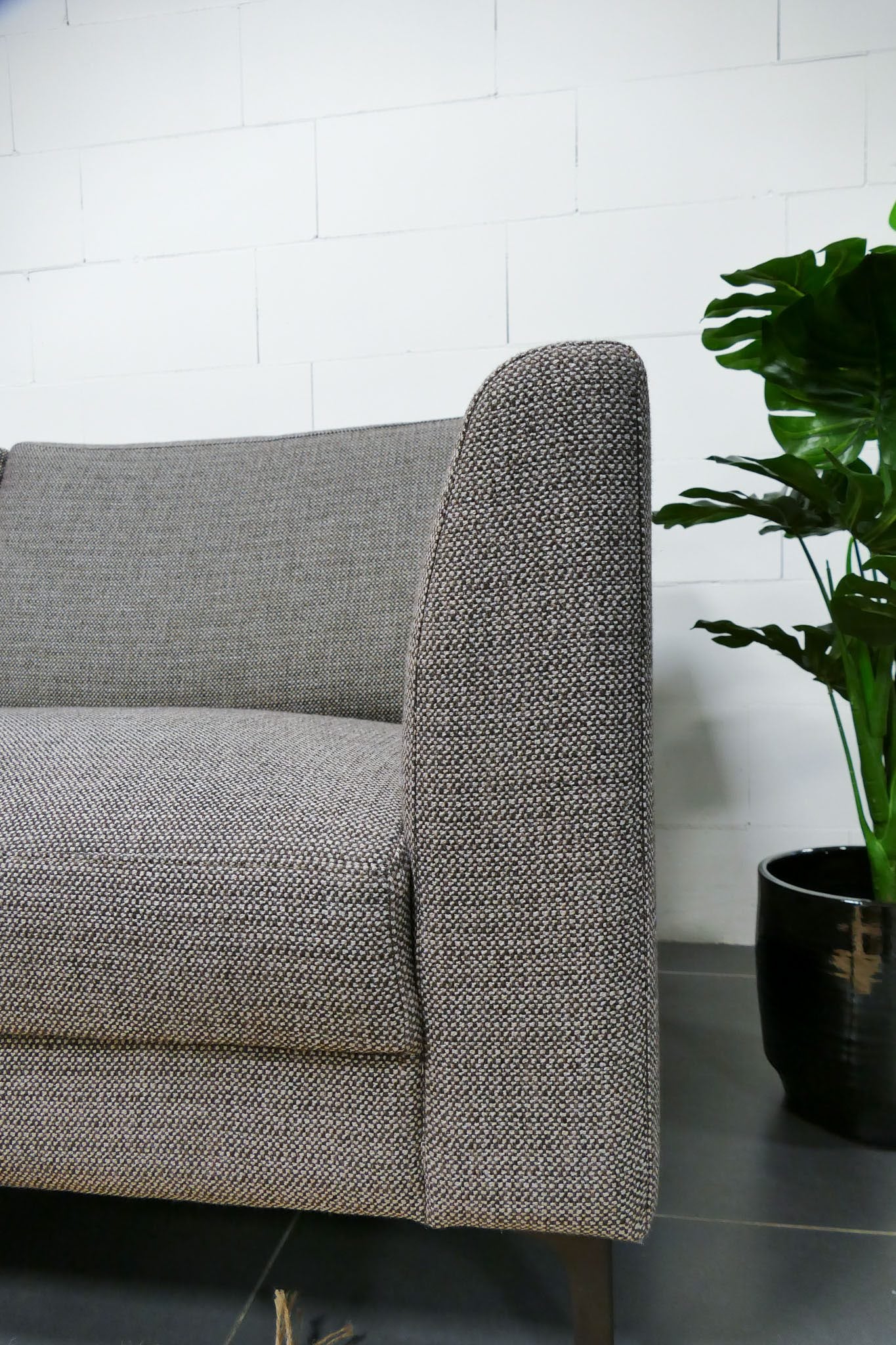 Refurbished Hoekbank Profijtmeubel grijs