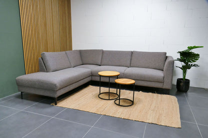 Refurbished Hoekbank Profijtmeubel grijs