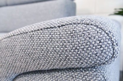 Refurbished Montel Hoekbank Chicago Lichtgrijs