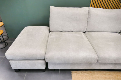 Refurbished Grote Lounge Bank Beige Casba