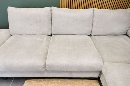 Refurbished Grote Lounge Bank Beige Casba