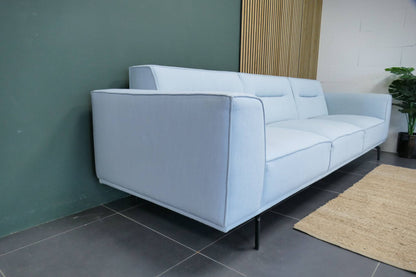 Refurbished 4-zitsbank Loods 5 Babyblauw