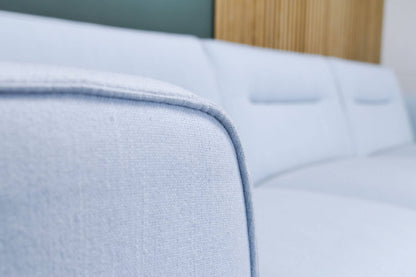 Refurbished 4-zitsbank Loods 5 Babyblauw