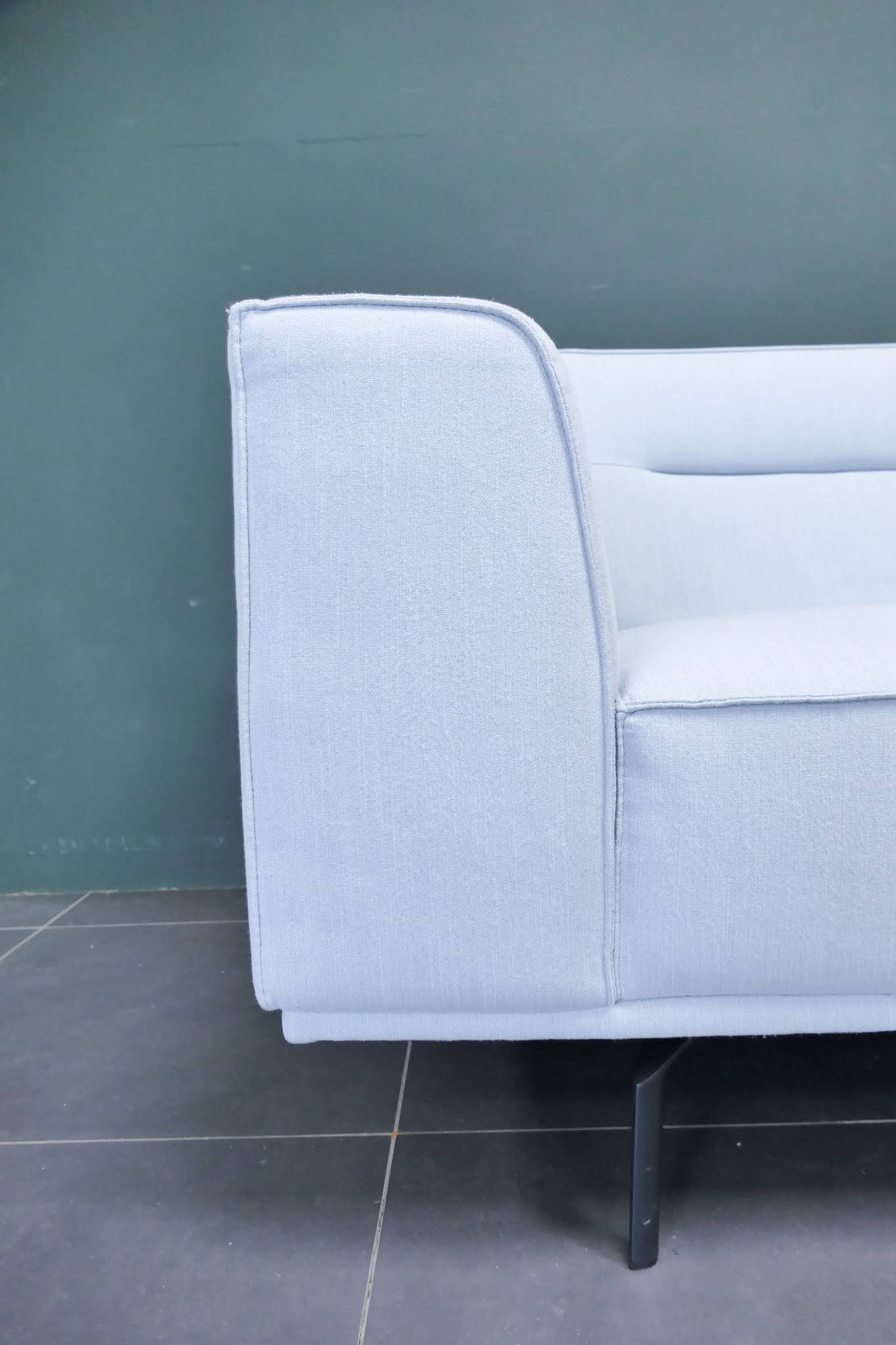 Refurbished 4-zitsbank Loods 5 Babyblauw