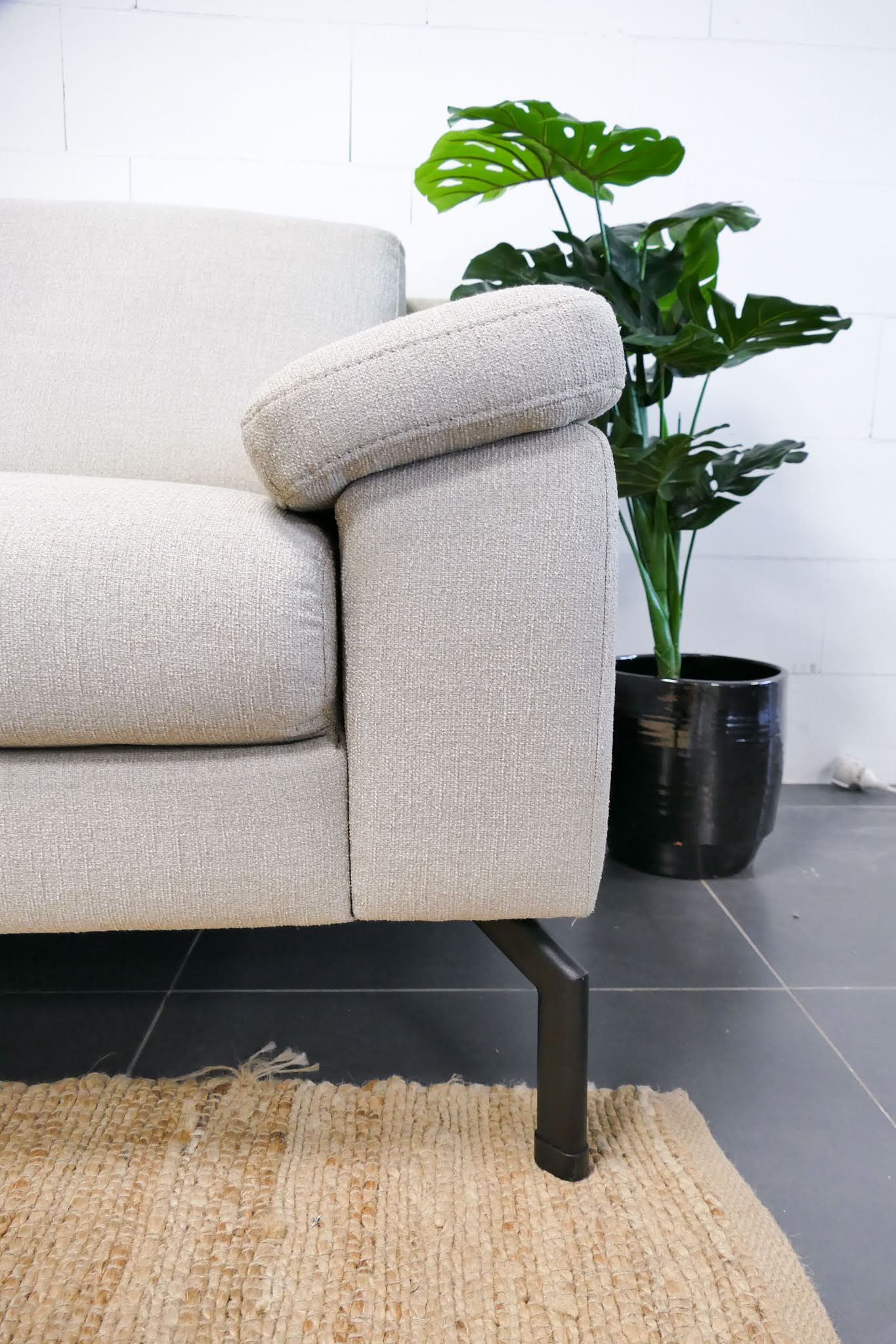 Refurbished Montel Hoekbank Montelex Beige